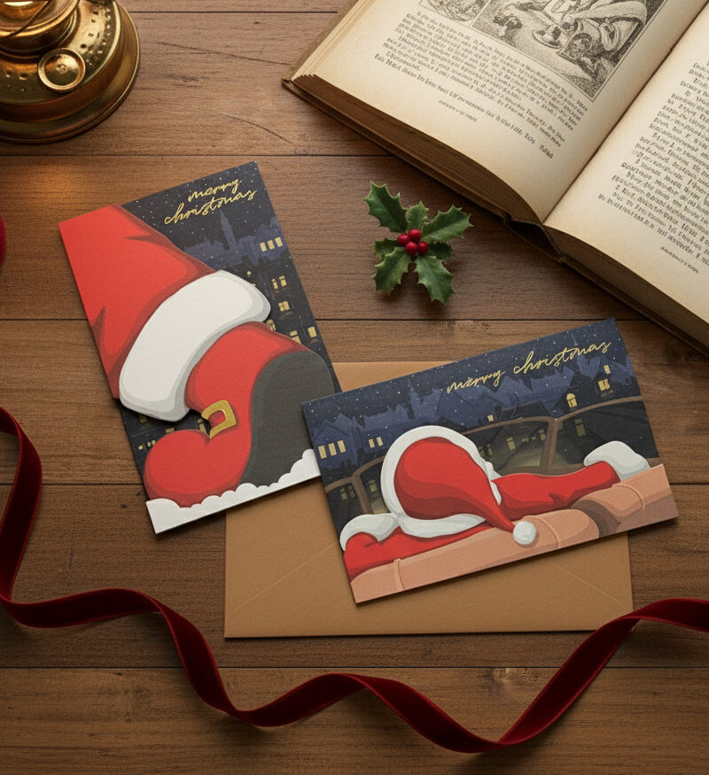 Alternative view of Christmas Card - Present