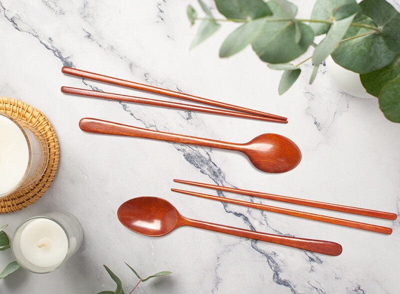 LEESHIN Ottchil Spoon Set for Two People Made in Korea