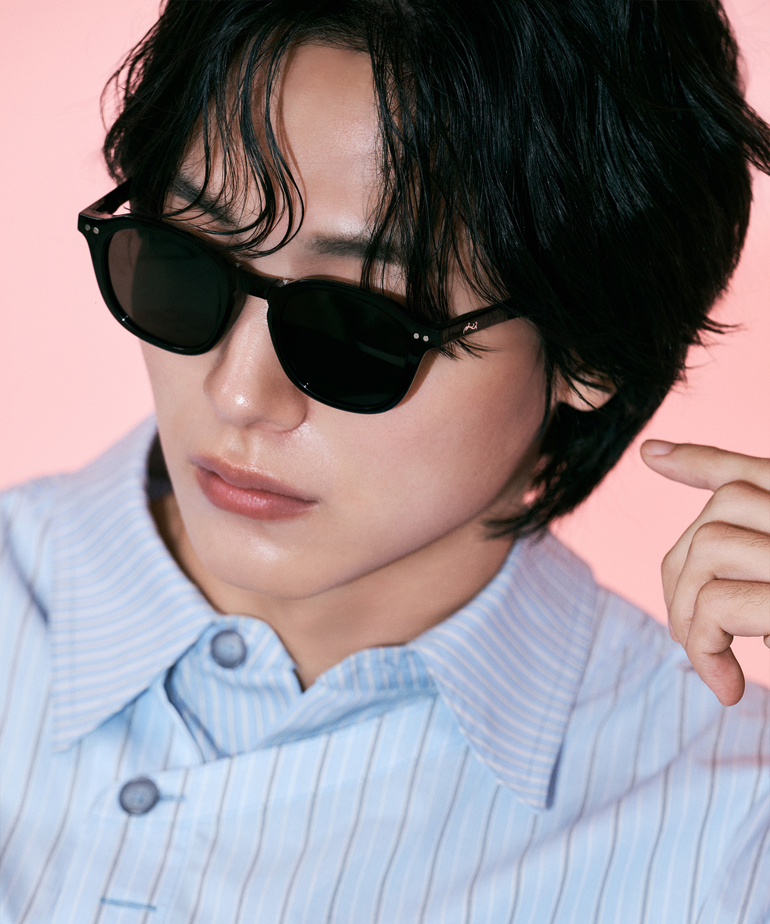 RECLOW ZEHE SUNGLASS BLACK