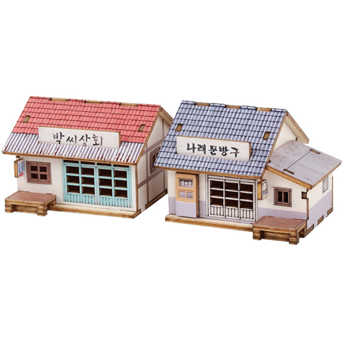 Alternative view of Good Old Days : Park’s General Store & Narae Stationery Shop DIY Wood Puzzle