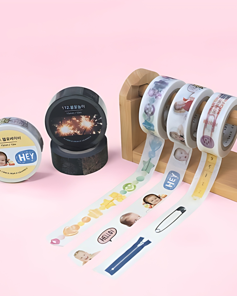 O-CHECK 6 Types of Masking Tape Illustrations