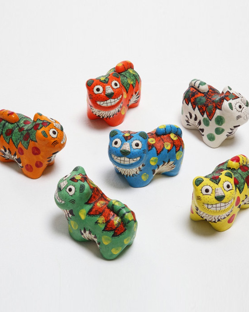 K-Heritage 12 Zodiac Ceramic Tiger Figurine