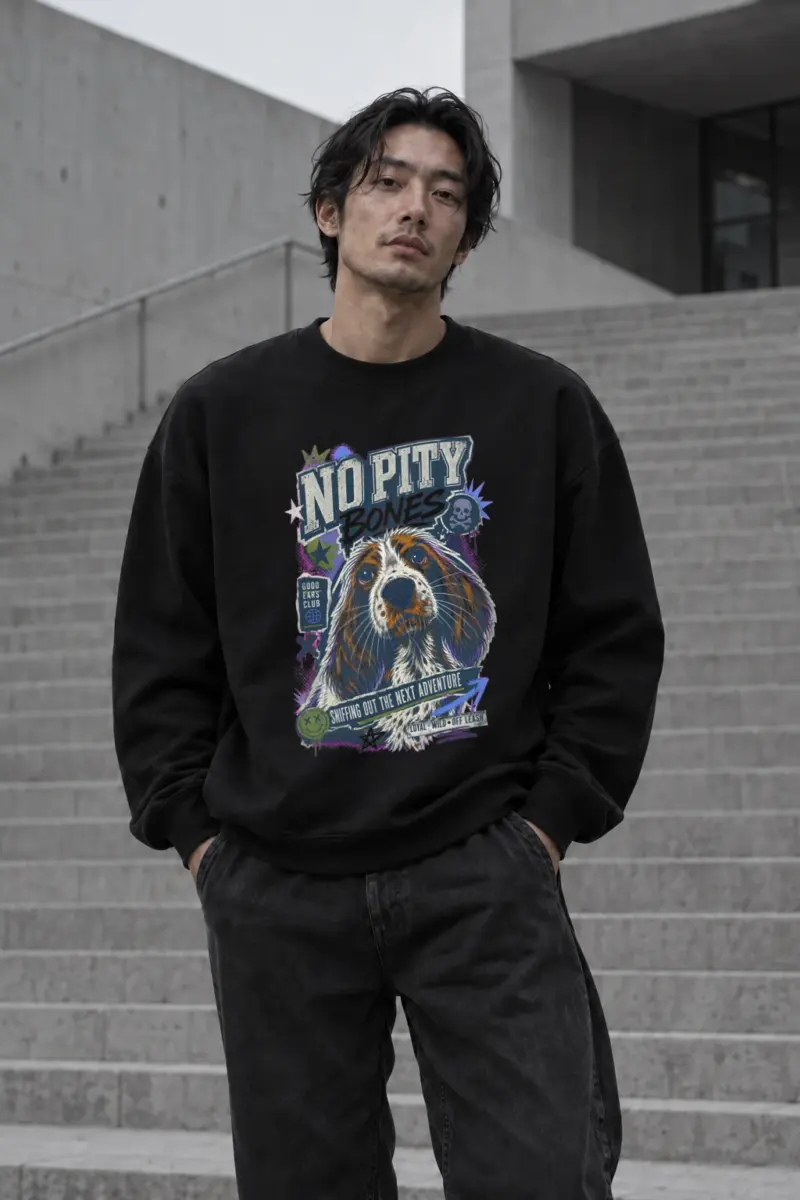 “Good Ears Club” Heavy Blend Unisex Crewneck Sweatshirt | Gildan 18000