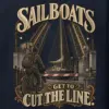 "Sailboats Get to Cut the Line" Heavy Blend Unisex Pullover Hoodie