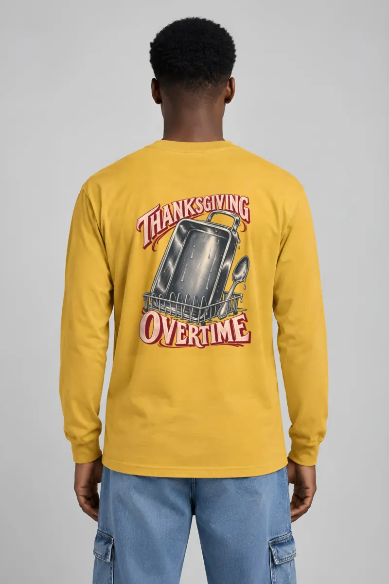 "Thanksgiving Overtime" Unisex Longsleeve T-shirt