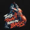 "This Town Runs on Bass" Unisex Longsleeve T-shirt